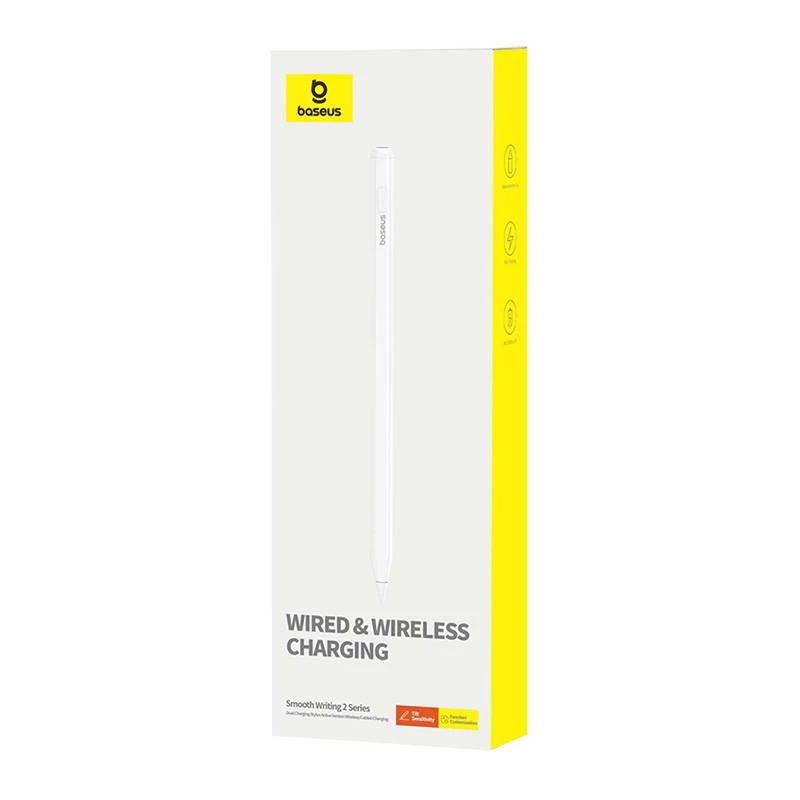 Stylus Baseus Smooth Writing Series P80015804213-00 — lápiz activo con carga inalámbrica y por cable