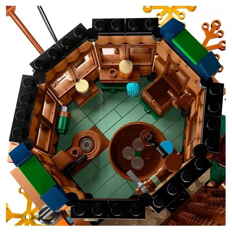 Set LEGO IDEAS 21318 Casa del árbol construcción 3 en 1 — modelo modular de casa del árbol, set de construcción múltiple