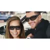 Gafas de sol WEDO 271 48599 ovaladas, envolventes, unisex, lentes polarizadas, diseño sobre gafas
