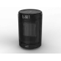 Calefactor cerámico Mill FH1500 negro 1500 W para estancias de hasta 22 m², negro