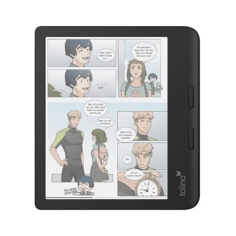 Tolino E-Book-Reader pantalla táctil Wi-Fi negro