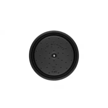 Staub La Cocotte 20 cm redonda, negra, hierro fundido (40509-487-0)