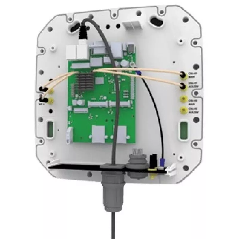 Antena 5G-LTE omnidireccional Poynting A-EPNT-0001-V2-01 con conector SMA, blanca