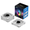 Gamemax | Ventilador de caja | KF300 BK | Blanco