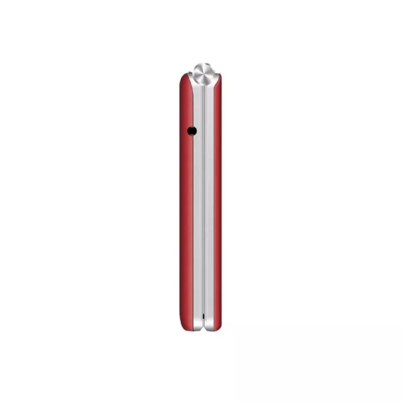 Maxcom MM835L teléfono de tapa 4G, Dual SIM, 3,5 pulgadas (8,89 cm), USB-C, rojo