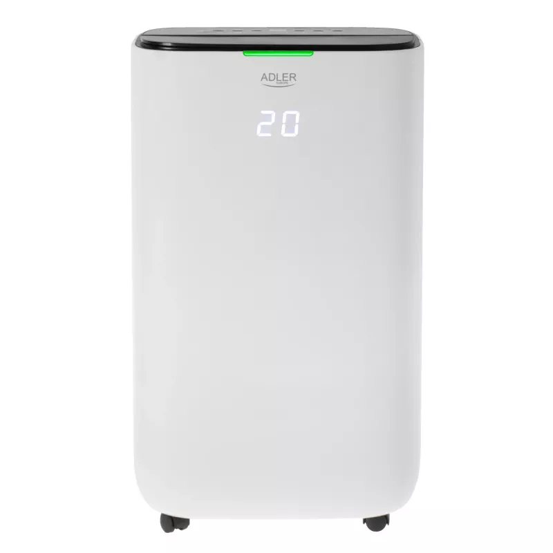 Deshumidificador y purificador de aire 2 en 1 Adler | AD 7863 | Potencia 420 W | Apto para estancias de hasta 140 m³ | Capacidad del depósito de agua 6,5 L | Blanco