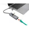 Estación de acoplamiento y replicador de puertos para portátil DeLOCK 64282 con cable USB 3.2 Gen 1 (3.1 Gen 1) Type-C gris (64282)