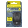 Ratón óptico con cable DEFENDER PATCH MS-759 USB Type-A, ambidiestro, 1000 DPI, negro