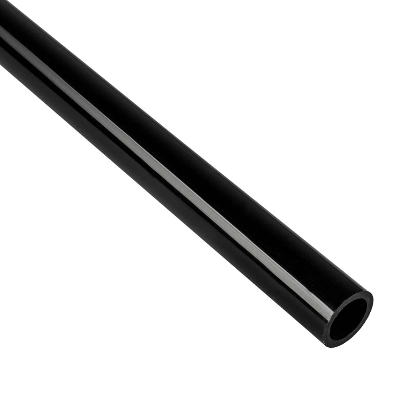 Bitspower Crystal Link Tube tubo 16/12 mm, 1000 mm, negro