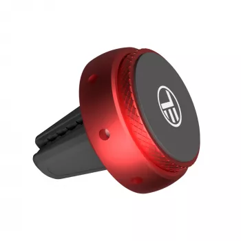Soporte para móvil de coche Tellur T-MLX47765 soporte magnético para rejilla de ventilación, rojo