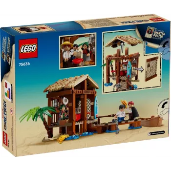 Set de construcción LEGO One Piece 75636 Cabaña del pueblo del molino, 299 piezas, 3 minifiguras, 8+ años