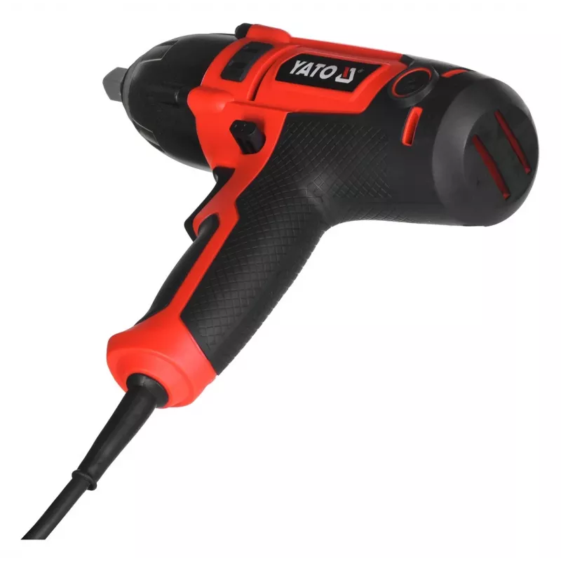 Atornillador de impacto Yato YT-82020 1/4 pulgadas 3300 rpm 450 N⋅m Negro, Rojo 450 W