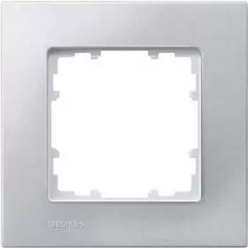 Siemens 5TG11111 placa embellecedora/interruptor aluminio