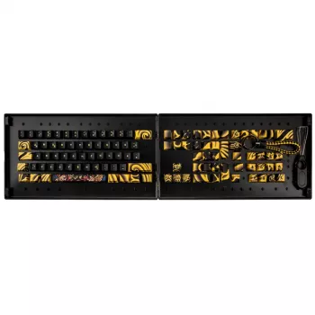 Set de teclas Triton TIGER SKETCH Limited — material PBT, layout alemán (DE)