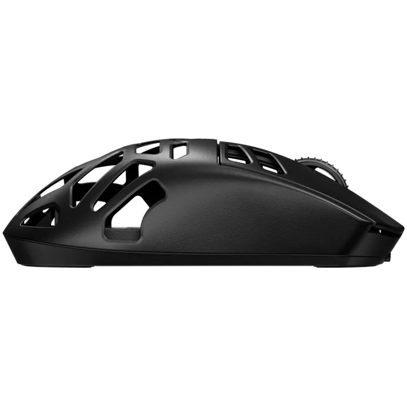 LORGAR MSE90W, aleación de magnesio ratón gaming inalámbrico Elite, negro