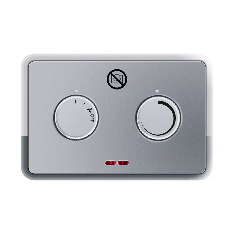 Calefactor eléctrico Steba KH 4 Interior Plata, Blanco 1800 W
