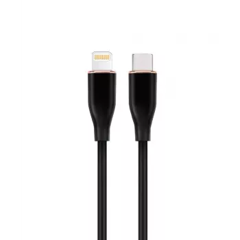 Cable Lightning GEMBIRD CC-USB2S-CM8PM-1.5M-BK, 1,5 m