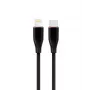 Cable Lightning GEMBIRD CC-USB2S-CM8PM-1.5M-BK, 1,5 m