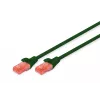 Cable de red Digitus CAT 6 U/UTP RJ-45 Cat6 2m Verde