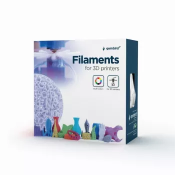 Material de impresión 3D ABS Gembird 3DP-ABS1.75-01-FY amarillo 1 kg
