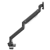 Maclean MC-968 Soporte de monitor de doble brazo con muelle de gas 17-57 27 kg Carga pesada Estable Totalmente articulado Soporte Máx VESA 200x200