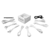 Fuente de alimentación DarkFlash PMT1050 blanca – fuente de alimentación ATX de sobremesa, PMT1050 blanca