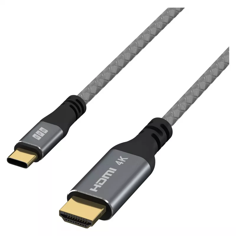 EFB Elektronik Cable USB-C a HDMI 4K30Hz gris - Cable - Digital/Datos (USB-HDMI-00001)