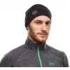 Gorro de punto Buff Merino Midweight — Solid negro, talla única, lana merino, otoño/invierno, deporte