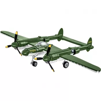 COBI Lockheed P-38 Lightning. Tipo de producto: bloques de construcción, edad mínima recomendada: 7 años, temática: fuerzas armadas, número de piezas: 332 uds.