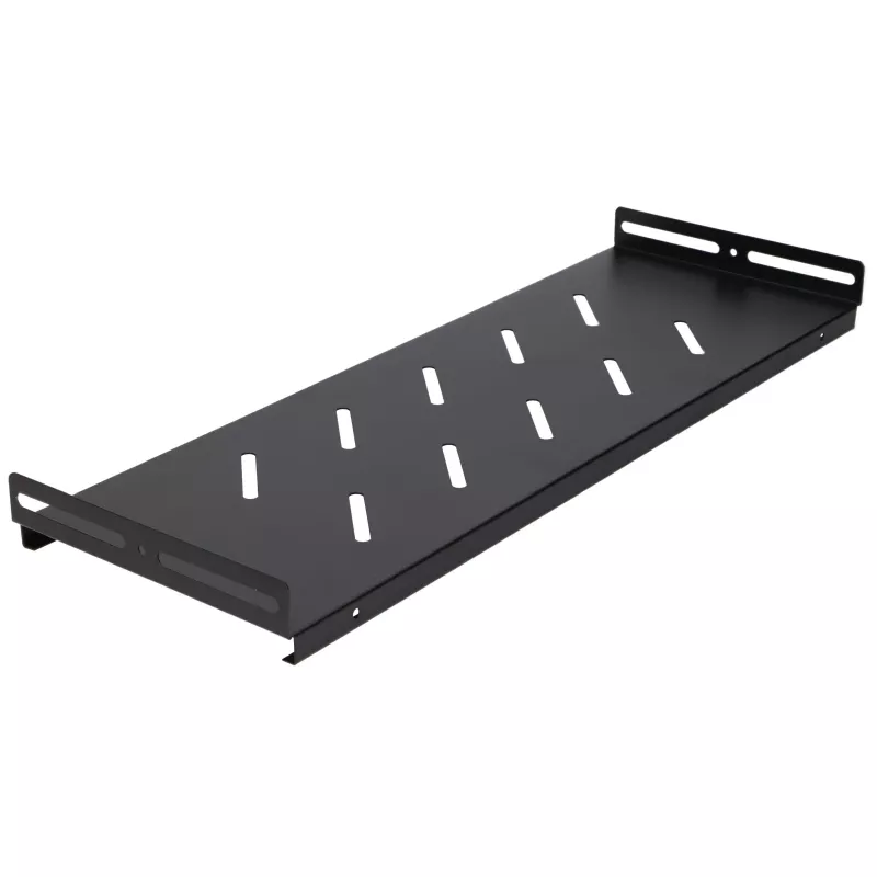 EXTRALINK LITE 6U 530X400 armario rack de pared negro con estante