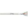 LogiLink EconLine - Cable a granel - 100 m - SFTP, PiMF - CAT 6 - robusto - gris
