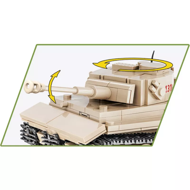 Cobi escala 1:48 PzKpfw VI Tiger 131 maqueta