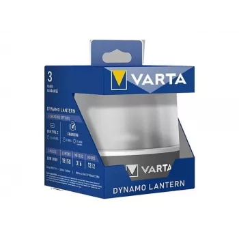 Linterna dinamo recargable por manivela Varta 17670 101 111 - lámpara de emergencia portátil