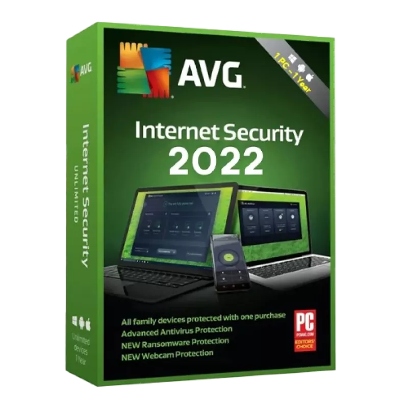 AVG Internet Security | 1 PC | 1 año (solo Windows)