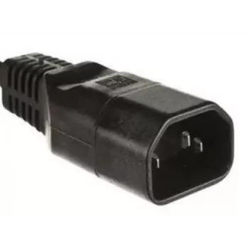 Microconnect C14PLUG adaptador de red C14 negro