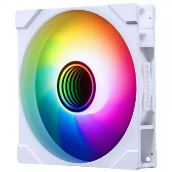 Ventilador de carcasa Phanteks M25 Gen2 140 mm PWM D-RGB Reverse-Blade - blanco