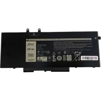 Batería para portátiles Dell — PRI 51WHR 3C LITH SMP, 51 Wh, interna