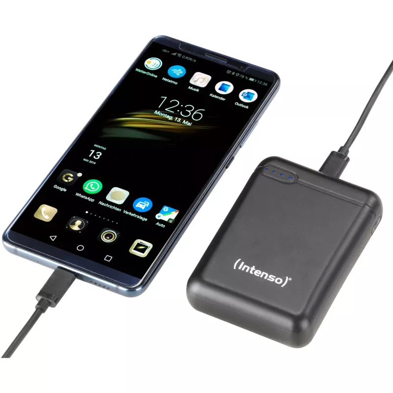 Intenso XS10000 polímero de litio (LiPo) 10000 mAh Negro