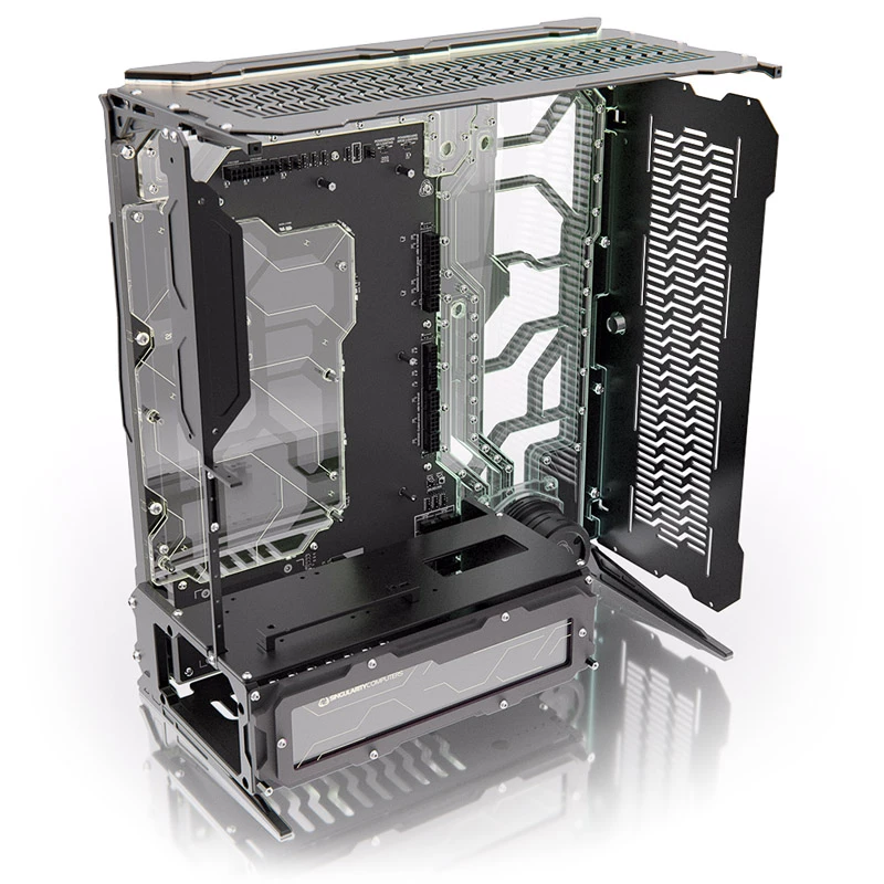 Singularity Computers Spectre Integra-M Mid Tower Elite Dark - negro