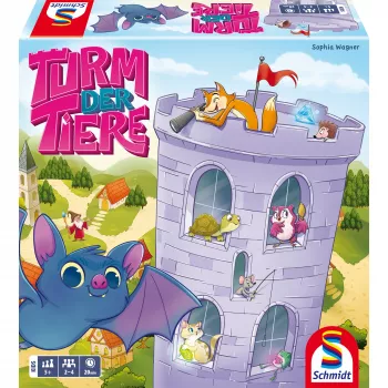 Schmidt Spiele Torre de animales, juego de mesa