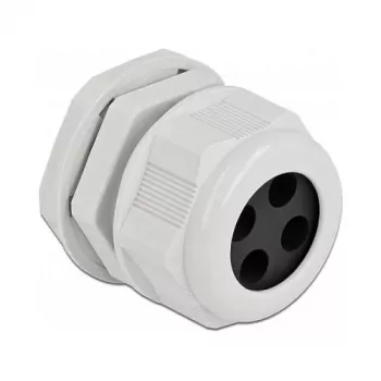 Prensaestopas DeLOCK 60384 gris plástico 2 uds.