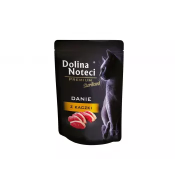 Dolina Noteci Premium plato de pato Sterilised - comida húmeda para gatos esterilizados - 85 g