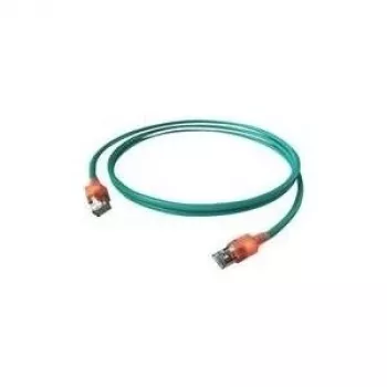 Easylan CS1OAADAD0030 Cable de red RJ45, cable de red CAT 6a S/FTP 3 m gris con LED 1 ud.