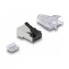 Conector modular RJ45 DeLOCK Cat.6 50 uds. set con lengüeta resistente