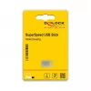 Memoria flash USB DeLOCK 128GB USB Type-A 3.2 Gen 1 carcasa de metal