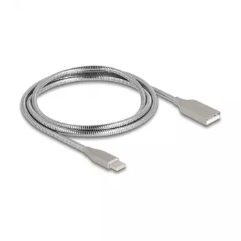 Cable USB DeLOCK 81258 plateado