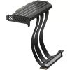PCIe 5.0 Hyper Riser, cable de extensión negro, 20cm