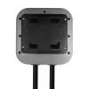 Estación de carga para vehículos eléctricos Wallbox Akyga AK-EC-21 Type2 de 3 fases 16A 11kW 5m
