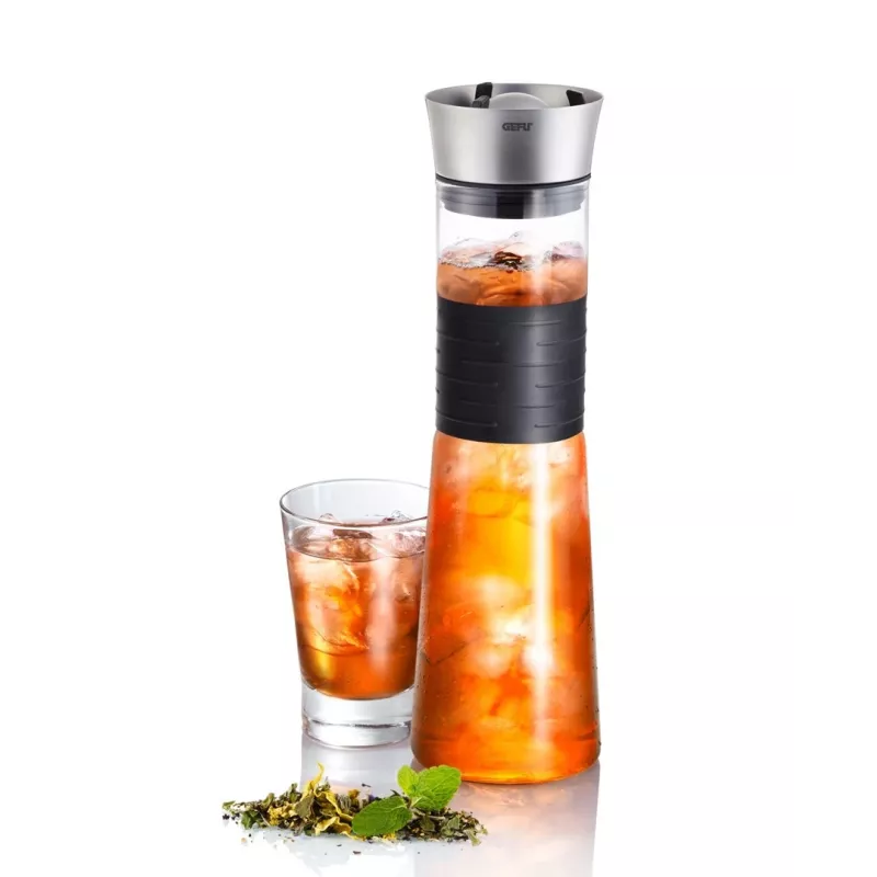 Decantador de vino GEFU CASCADA 1 L plástico, acero inoxidable