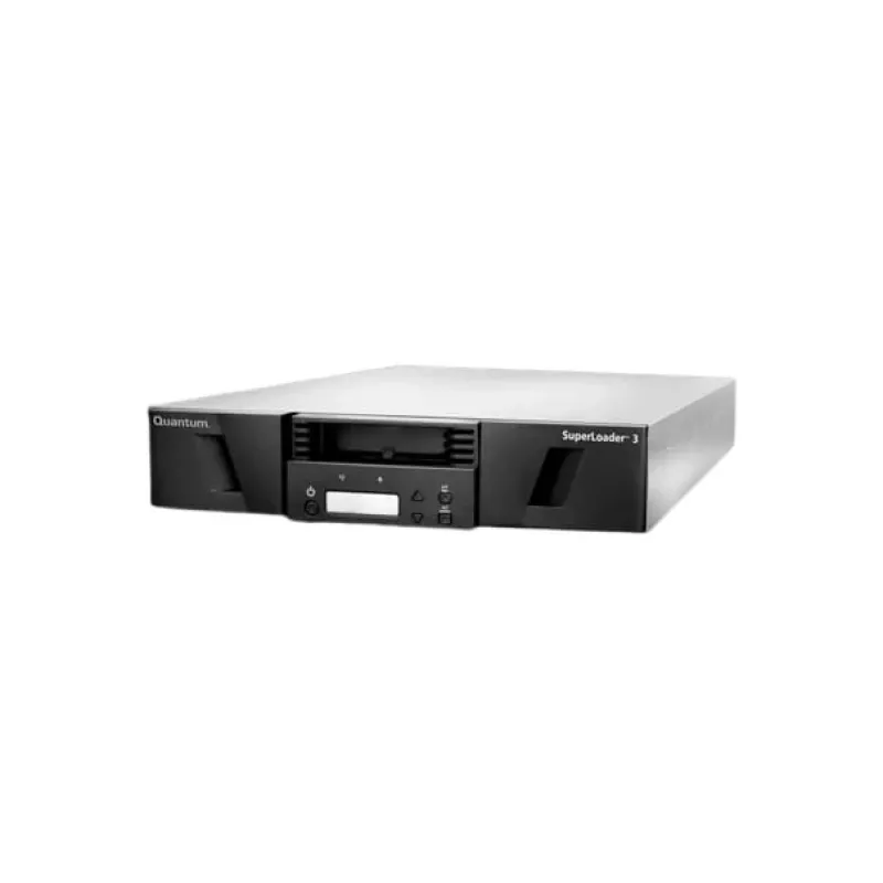 Cargador automático y biblioteca de almacenamiento Quantum SuperLoader 3 cartucho de cinta SAS 2700 GB/h